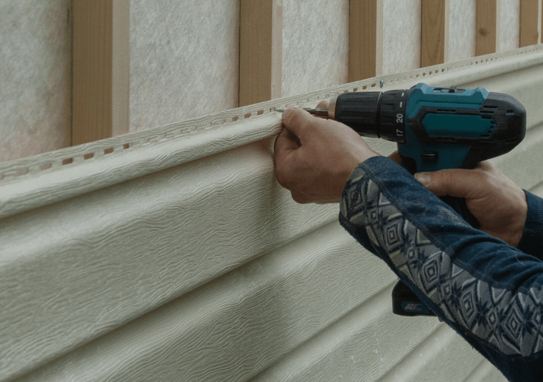 vinyl siding installation